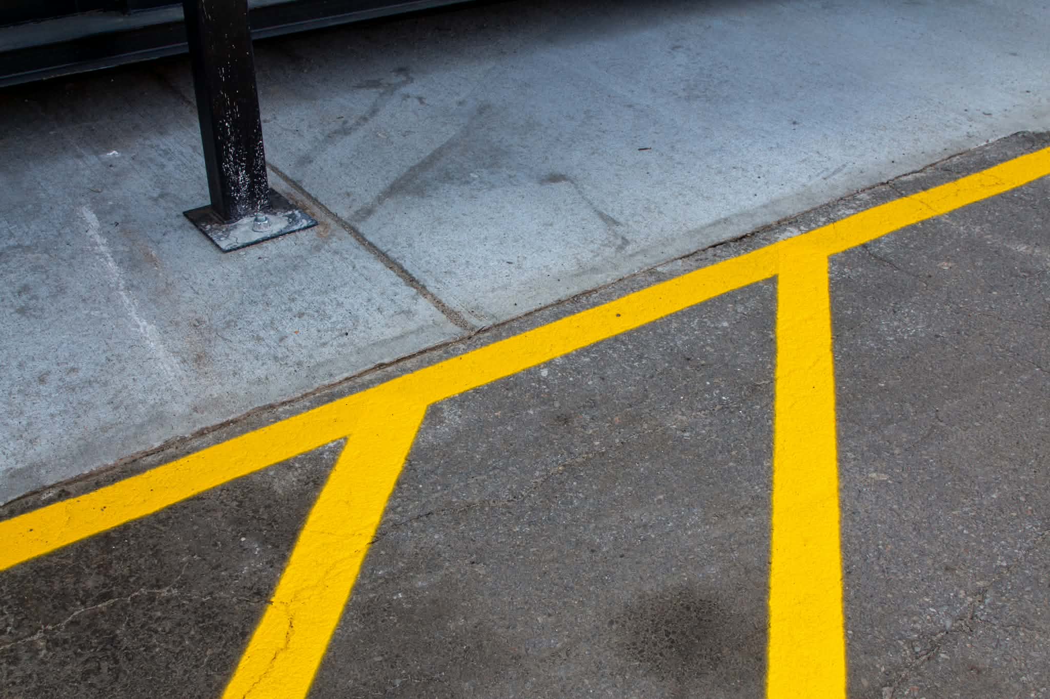 Custom pavement marking